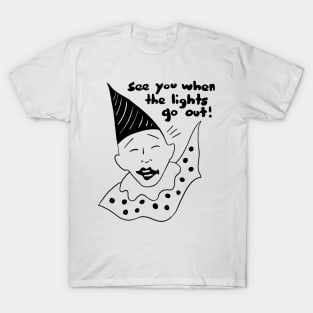 Mr Sandman, “See You When the Lights Go Out” cartoon by Kenneth Joyner T-Shirt